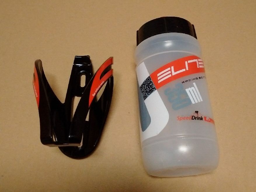 Trinkflasche 350ml mit Halter passend ab Woom 4, Kubikes 20L, Kaniabikes 20