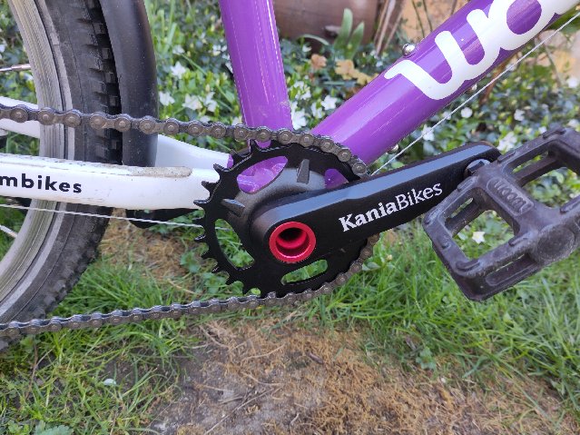 Kurbel direct mount inkl. Kettenblatt passend Woom, Kubikes, Kaniabikes