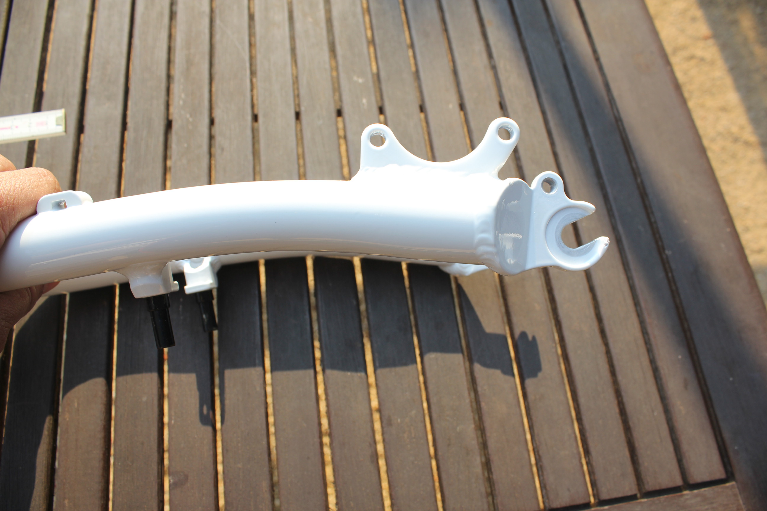 20" Kania Gabel weiss V-/Disc-Brake