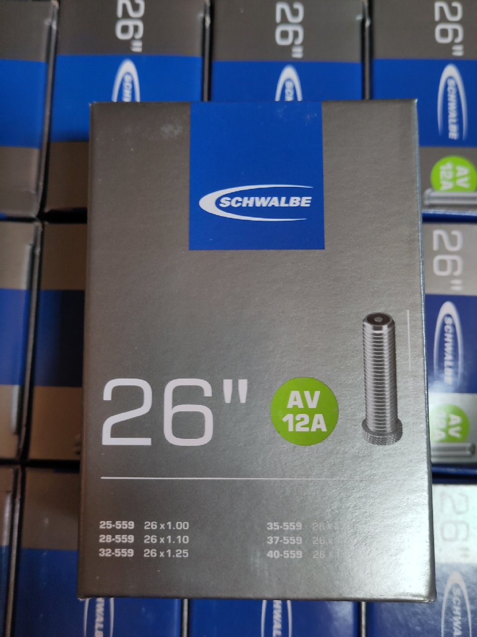 Ultraleicht-Schwalbe Schlauch 26" AV12A (26x1,0-1,5)