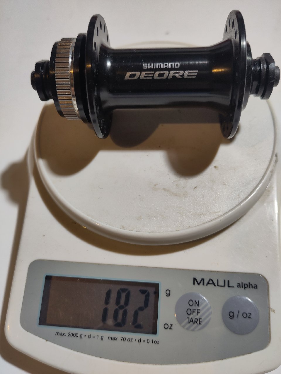 Shimano Deore Vorderradnabe Centerlock HBM6010 QR