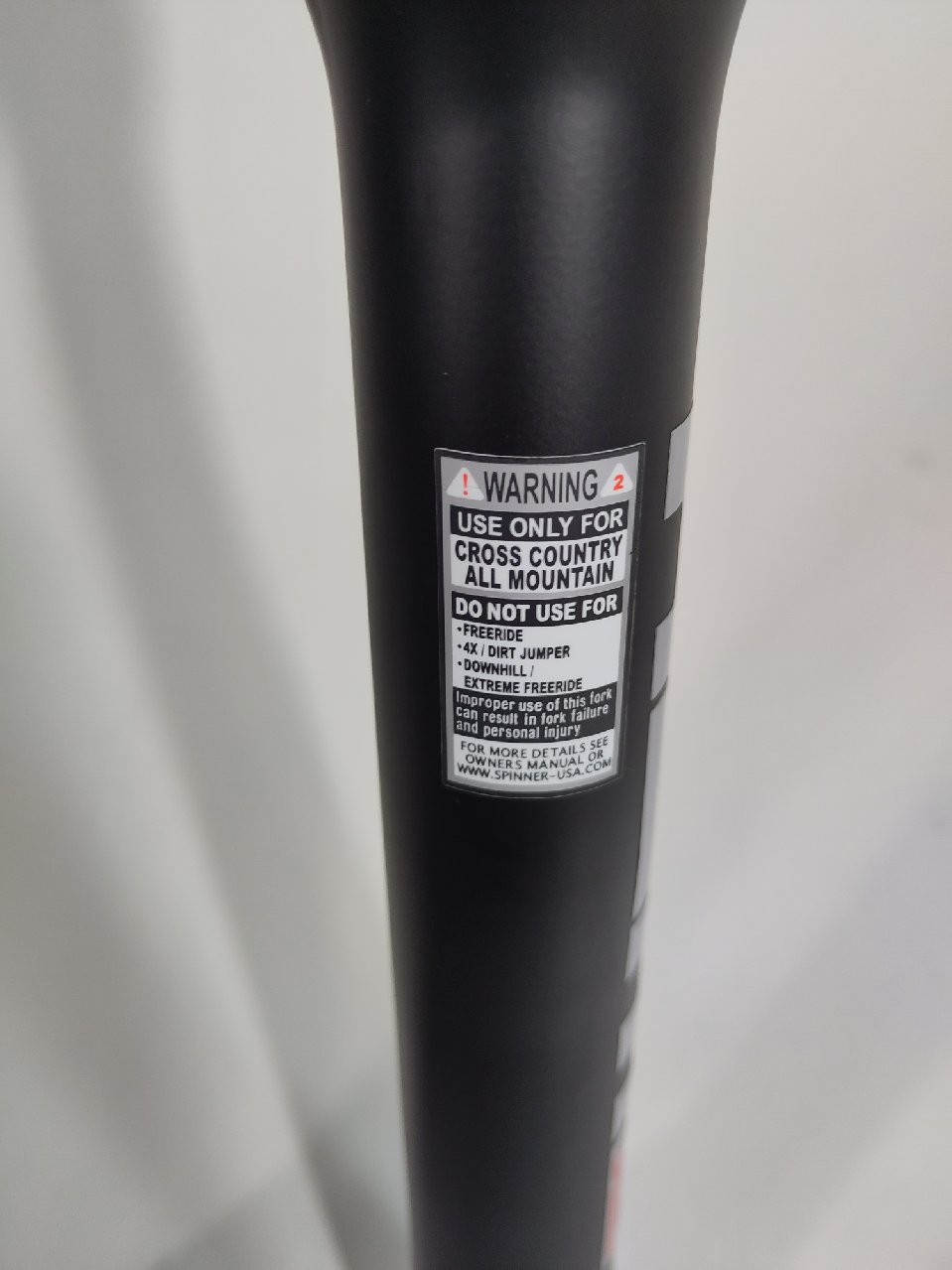 27,5" Federgabel Spinner Aeris RLC, tapered