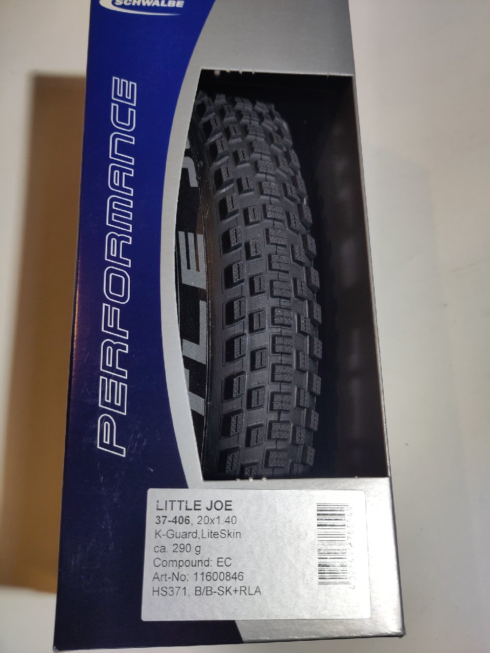 Faltreifen Schwalbe LittleJoe 20x 1,4 LiteSkin 290g