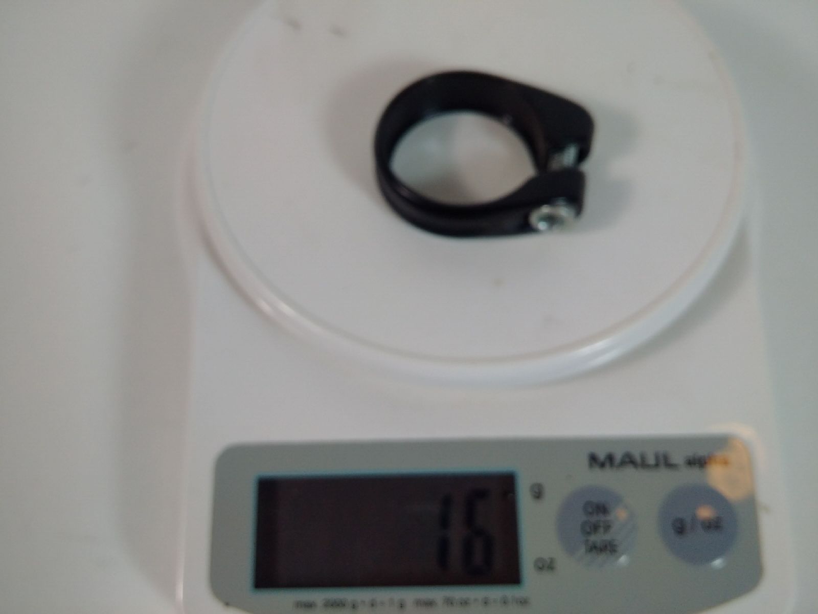 Sattelklemmschelle Ultraleicht 16 g - 31,8 mm